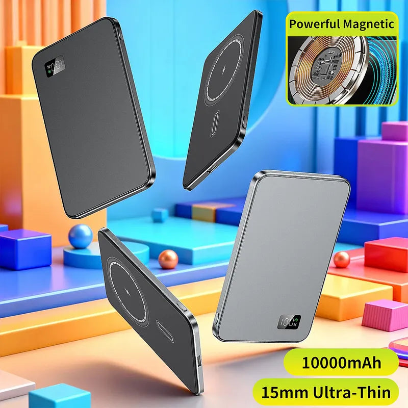 Kepeak 10000mAh MagSafe Power Bank 20W PD Fast Wireless Charger