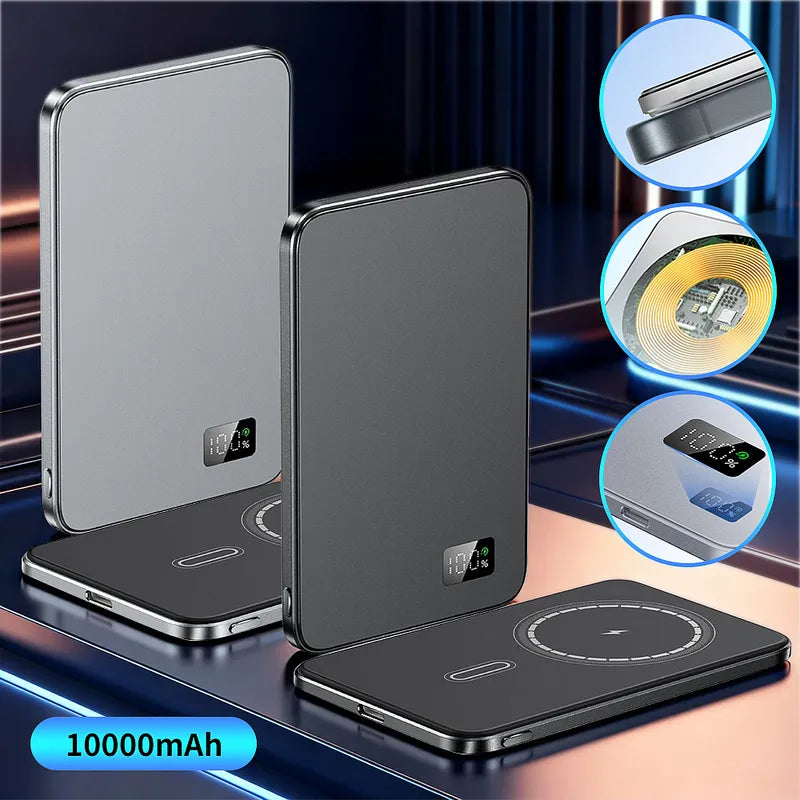 Kepeak 10000mAh MagSafe Power Bank 20W PD Fast Wireless Charger