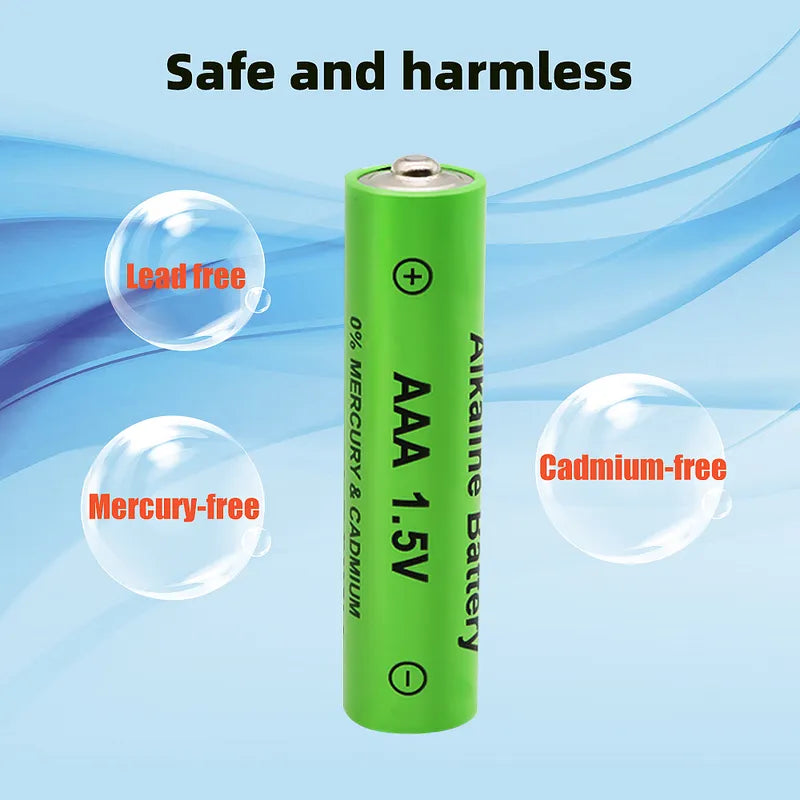 KEPEAK 16-Pack AAA Rechargeable Batteries 1.5V 600mAh 1200 Cycles
