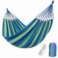 660lb Double Outdoor Hammock 78.8"x60" Anti-Rollover Camping w/ Bag