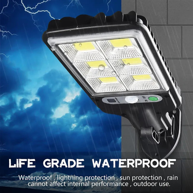 Kepeak 600W Motion Sensor LED Solar Wall Light