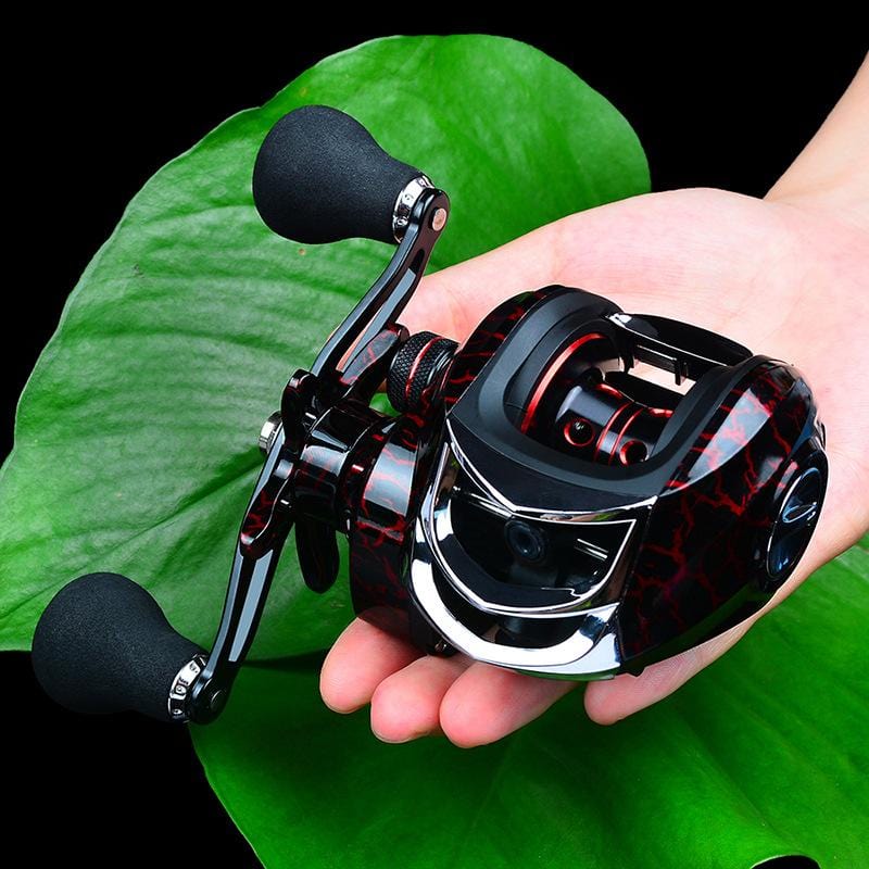 Kepeak Metal Drop Wheel 18 +1 Axis Vertical Fishing Reel