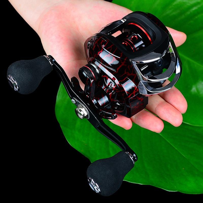 Kepeak Metal Drop Wheel 18 +1 Axis Vertical Fishing Reel