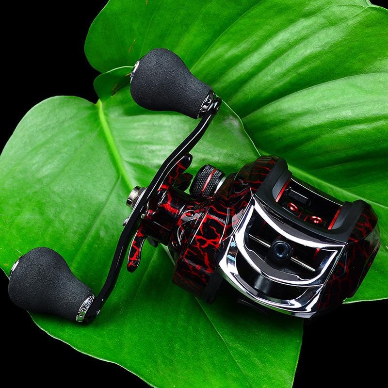 Kepeak Metal Drop Wheel 18 +1 Axis Vertical Fishing Reel