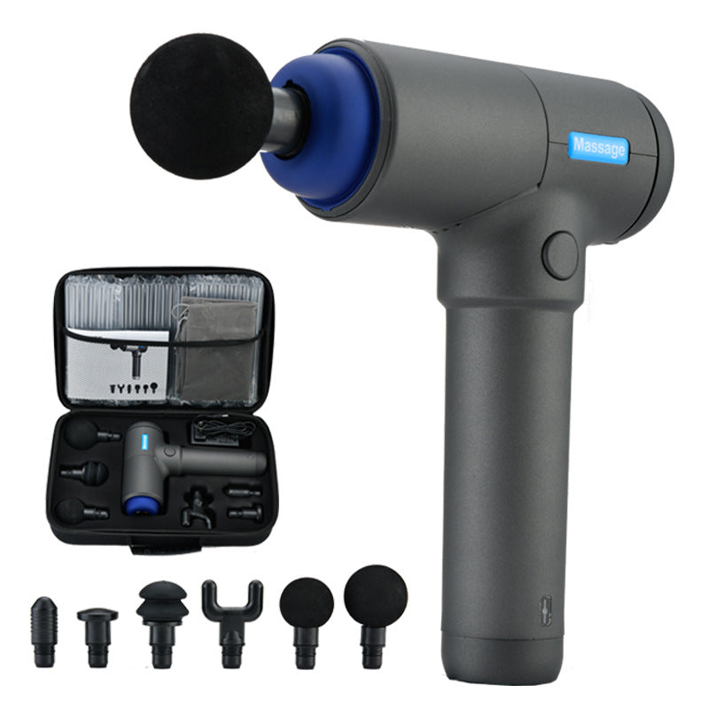 Sonic Handheld Percussion Massage Gun-Includes 5 Massage Heads
