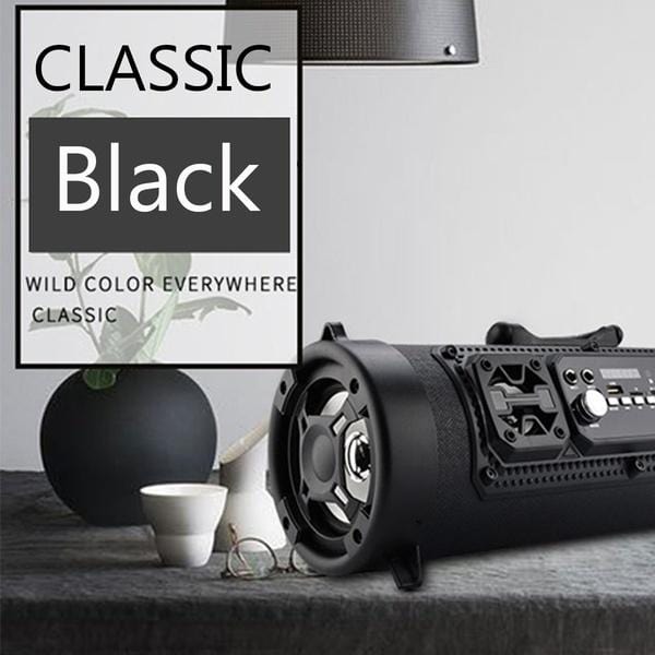 Kepeak Outdoor USB/AUX/TF Card Bluetooth 4.2 Subwoofer Wireless Speaker