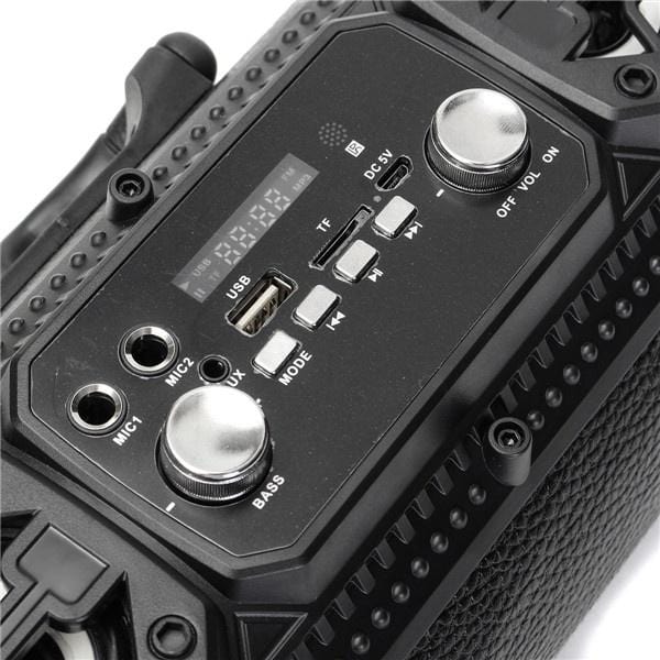 Kepeak Outdoor USB/AUX/TF Card Bluetooth 4.2 Subwoofer Wireless Speaker