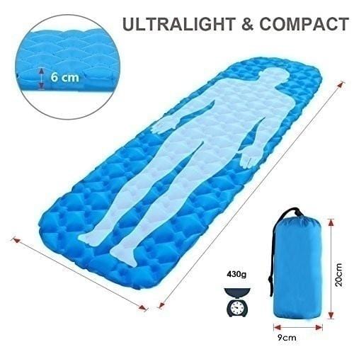 Kepeak Outdoor Nylon Ultralight Waterproof Camping Mat