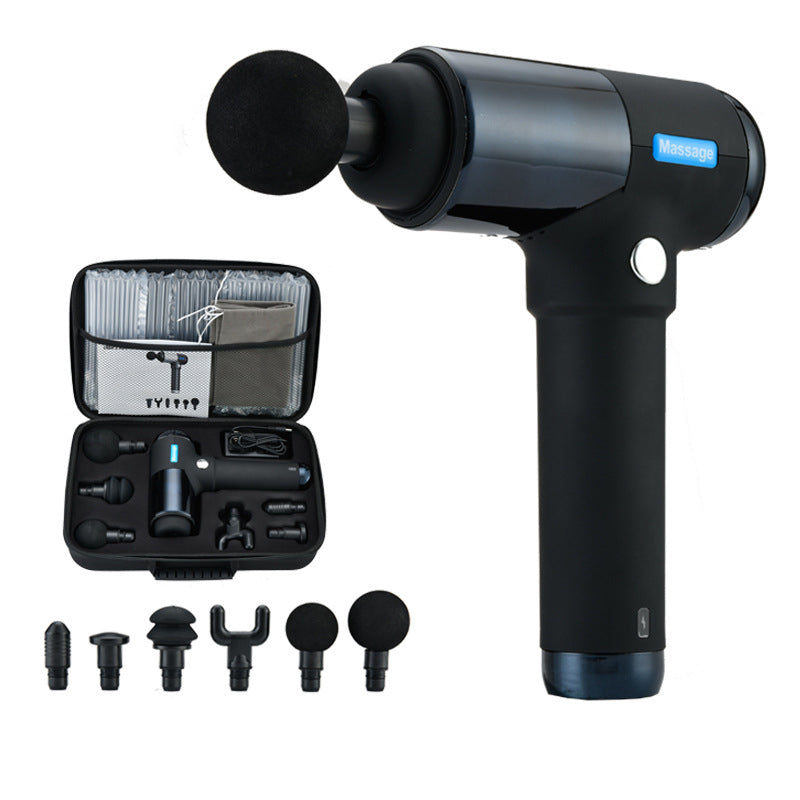 Sonic Handheld Percussion Massage Gun-Includes 5 Massage Heads