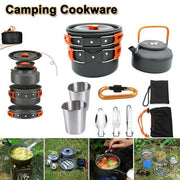 Kepeak 10 Piece Camping Cooker Mess Kit - KEPEAK-Pro