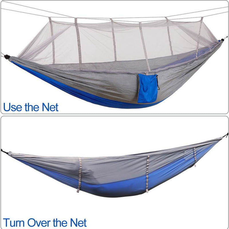 Kepeak 10-foot Single/Double Camping Hammock With Mosquito Net