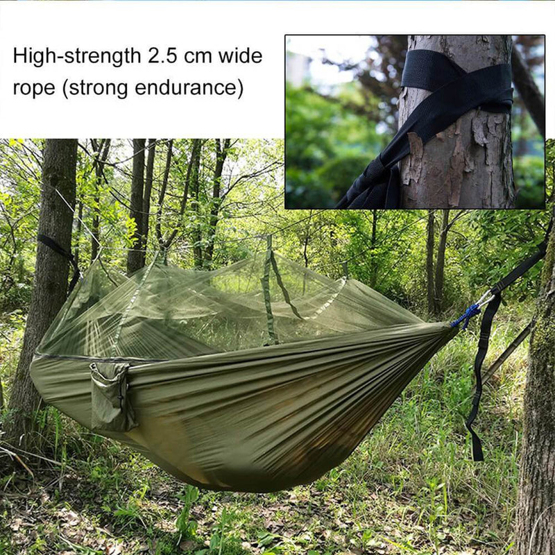 Kepeak 10-foot Single/Double Camping Hammock With Mosquito Net