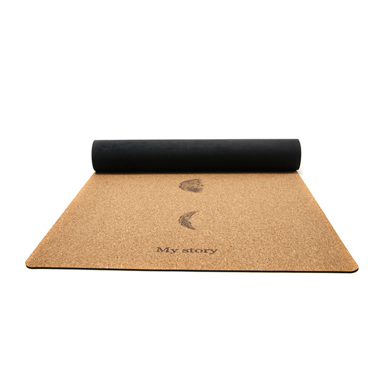 KEPEAK Cork Yoga Mat- Non-Slip Sweatproof Surface