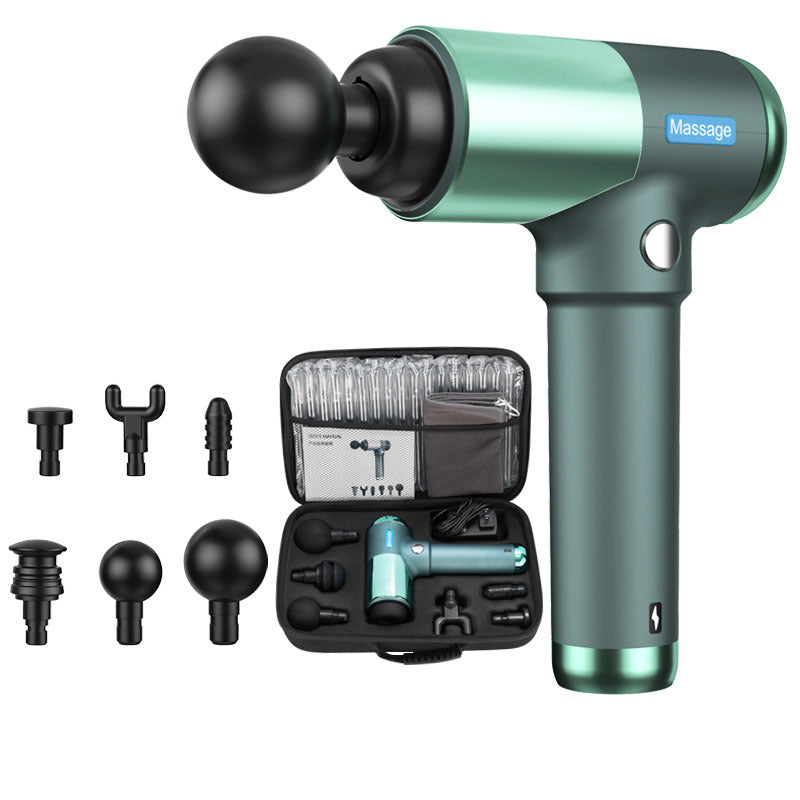 Sonic Handheld Percussion Massage Gun-Includes 5 Massage Heads