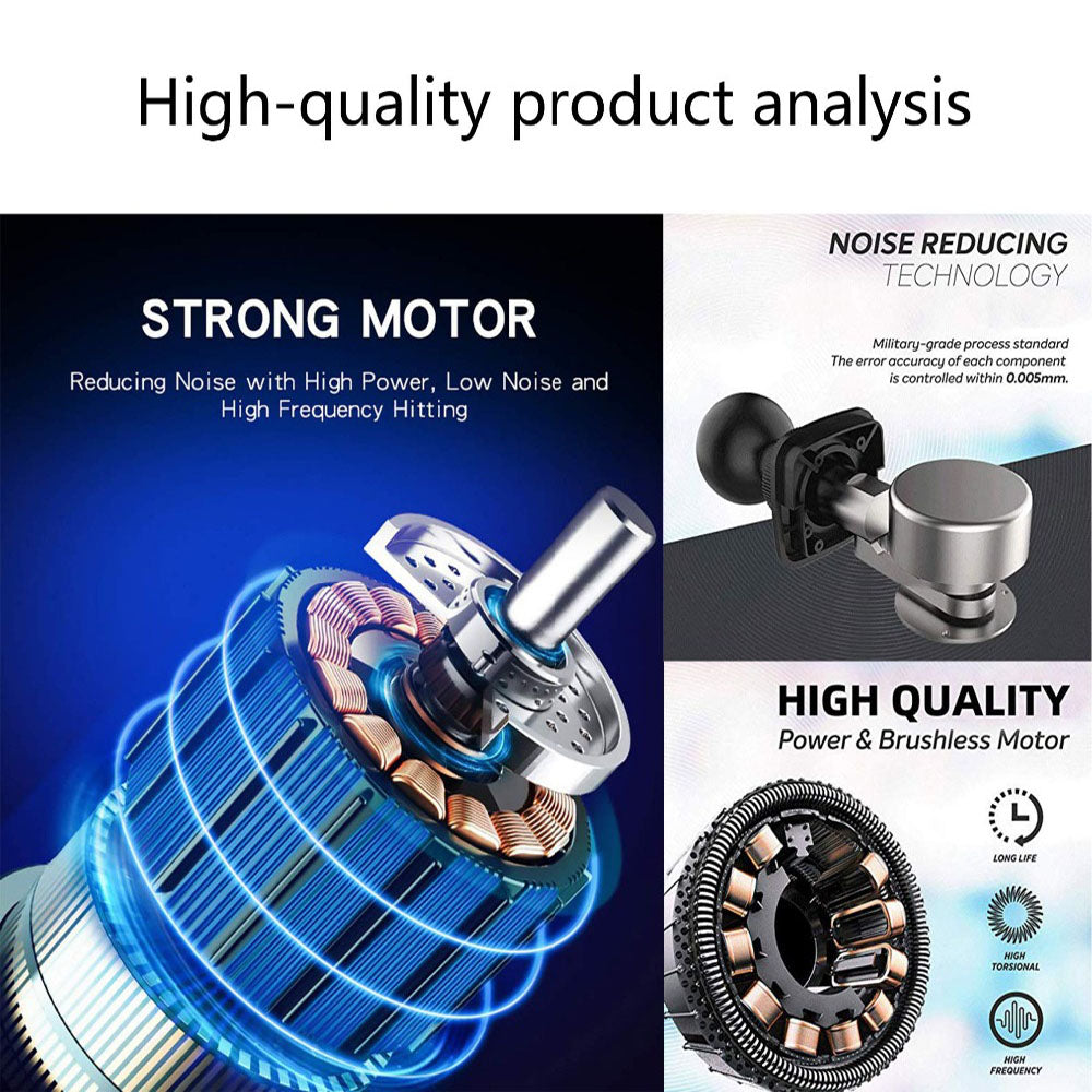 Electric Deep Muscle Relaxation Percussion Massage Gun Pain Relief Massager