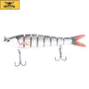 5PC 13.7 cm 27 g Sinker Shaker 8-segment Bait, Bass Isca Crankbait Fishing Tackle - KEPEAK-Pro