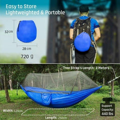 Kepeak Outdoor Multifunctional Automatic Mosquito Net Hammock - KEPEAK-Pro