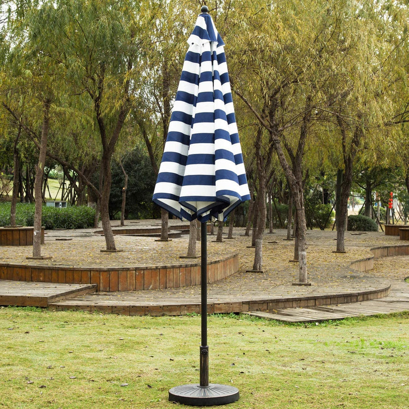 Kepeak 6 Colors 8 Sturdy Ribs Outdoor Umbrella