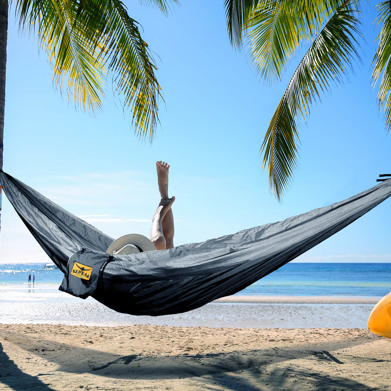 Kepeak High Strength Lightweight Nylon Portable Camping Hammock