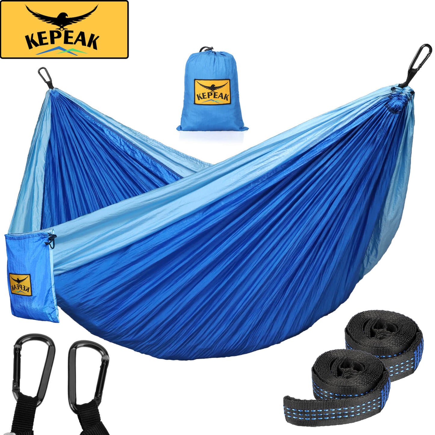 Kepeak High Strength Lightweight Nylon Portable Camping Hammock - KEPEAK-Pro