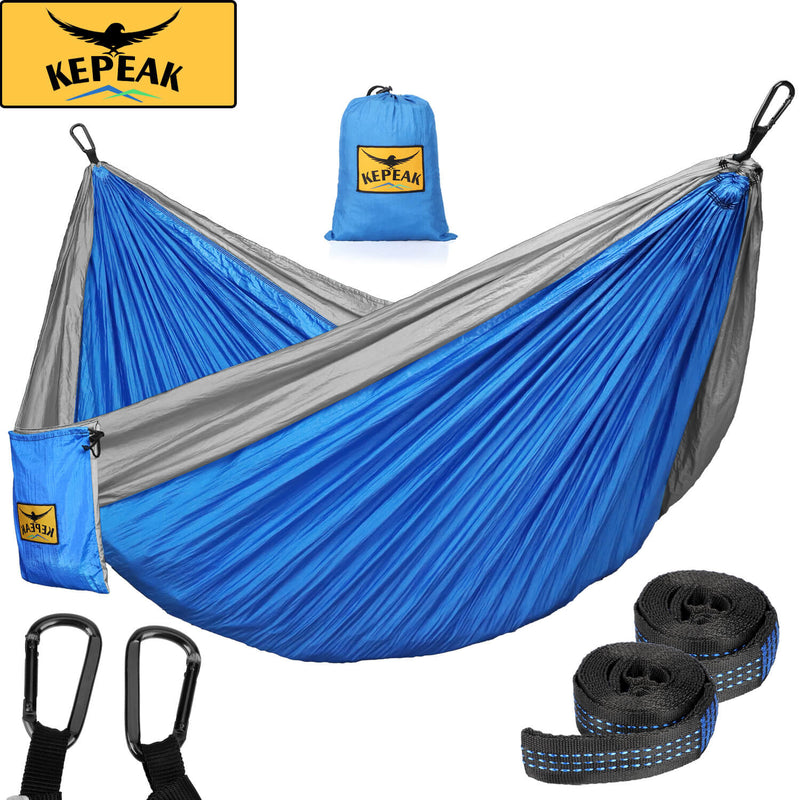 Kepeak High Strength Lightweight Nylon Portable Camping Hammock