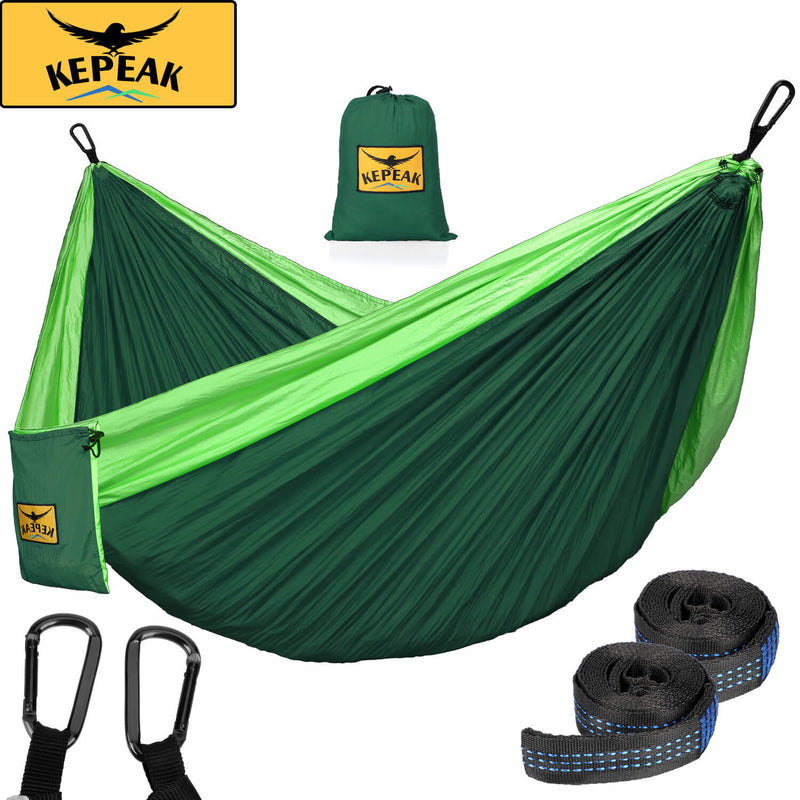 Kepeak High Strength Lightweight Nylon Portable Camping Hammock