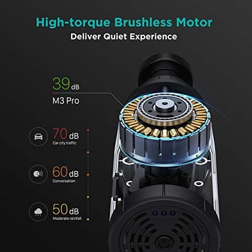 Kepeak M3 Pro Portable Ultra-quiet Brushless Motor Massage Gun