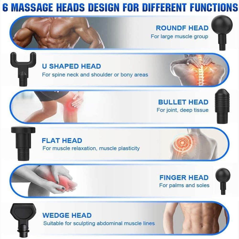 Hot🔥Massage Gun Deep Tissue - 30 Speed Massage Gun Handheld
