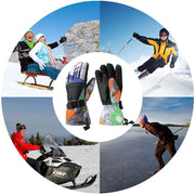 Ski Gloves, Warmest Waterproof and Breathable Snow Gloves,for Parent Child Outdoor - KEPEAK-Pro