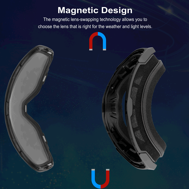 Ski Goggles Magnetic Double Layer Lens UV Protection Snowboard Snow Eyewear Men Women Outdoor Winter Sports Ski Glasses