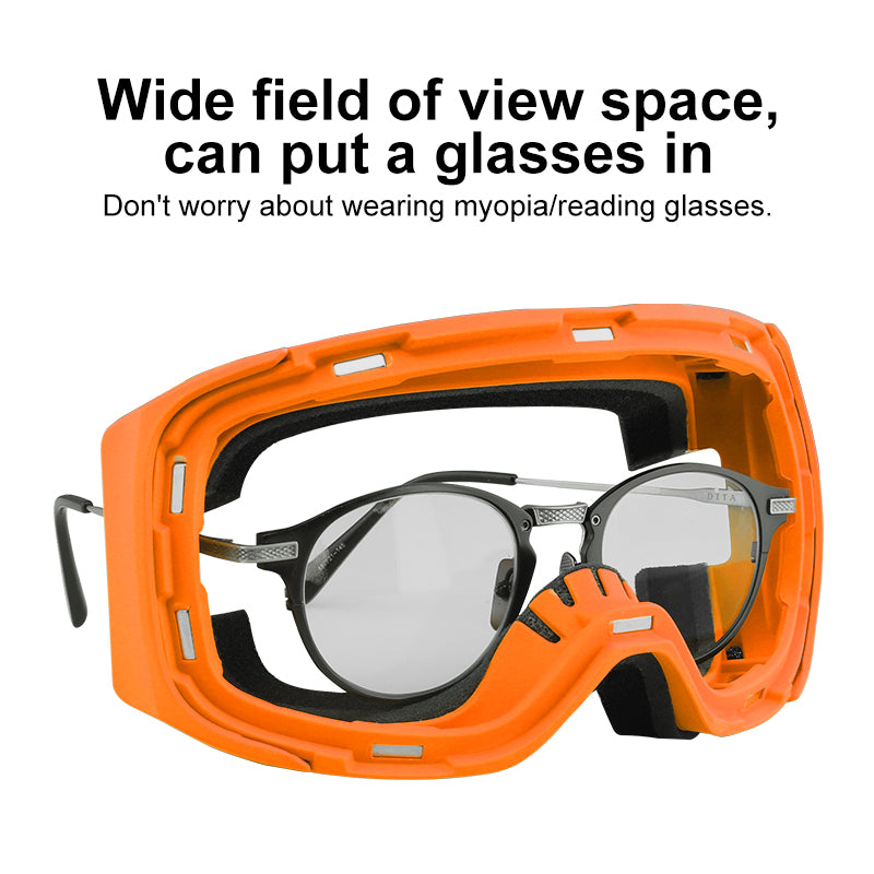 Ski Goggles Magnetic Double Layer Lens UV Protection Snowboard Snow Eyewear Men Women Outdoor Winter Sports Ski Glasses