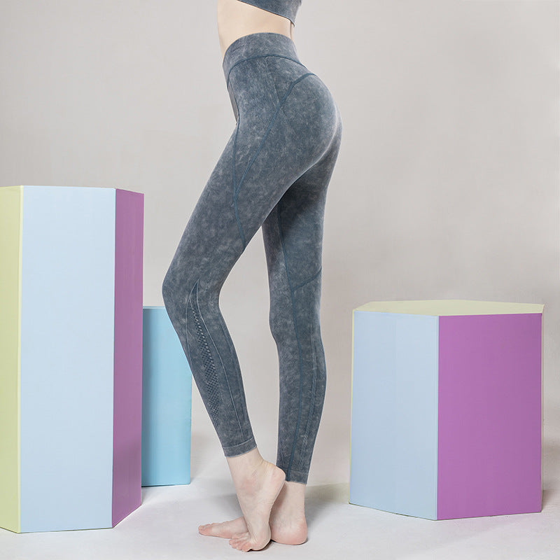 Kepeak High Waist Autumn and Winter Yoga Pants with Pockets, Tummy Control, Workout Pants for Women