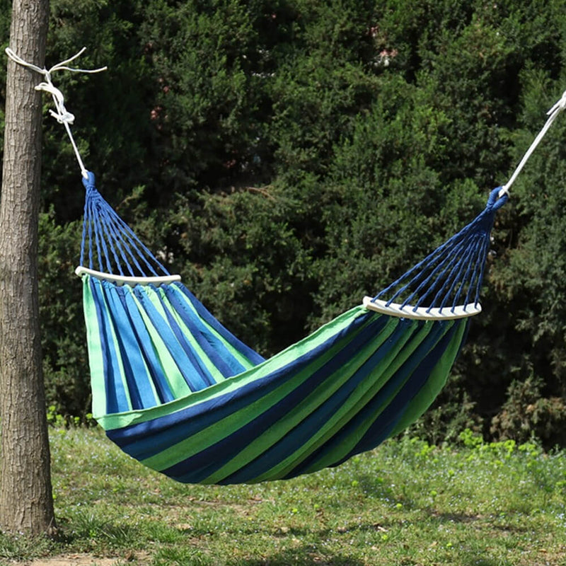 Kepeak Cotton Soft And Comfortable 475lbs Ultralight Canvas Camping Hammock