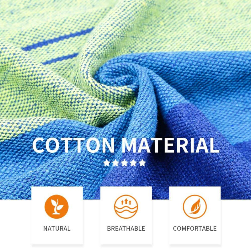 Kepeak Cotton Soft And Comfortable 475lbs Ultralight Canvas Camping Hammock
