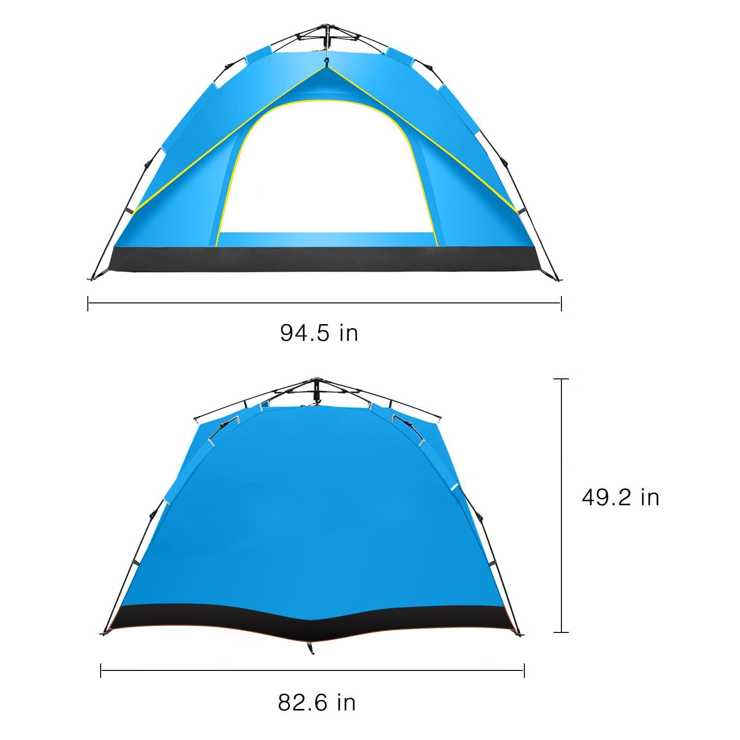 Kepeak Pop Up Tent Family Camping Tent - KEPEAK-Pro