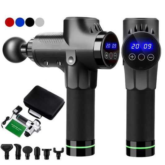 Electric Deep Muscle Relaxation Percussion Massage Gun Pain Relief Massager - KEPEAK-Pro